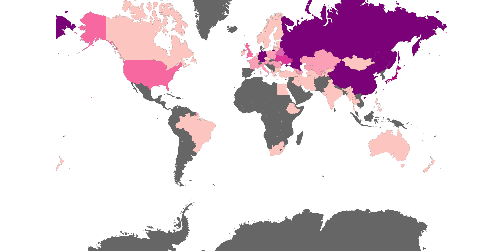 World War 2 Deaths By Country Map The Unmapped Mapstack