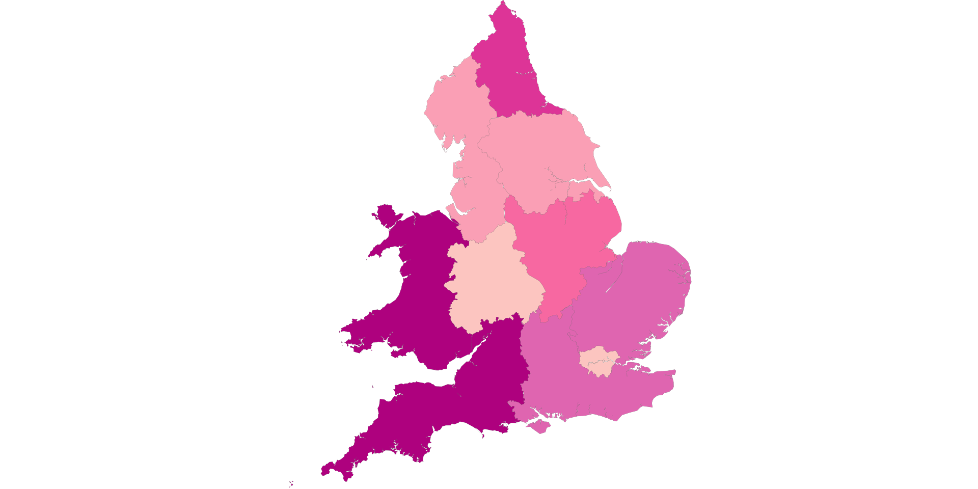 How Old Are People In The UK Age Of Population In UK By Region 