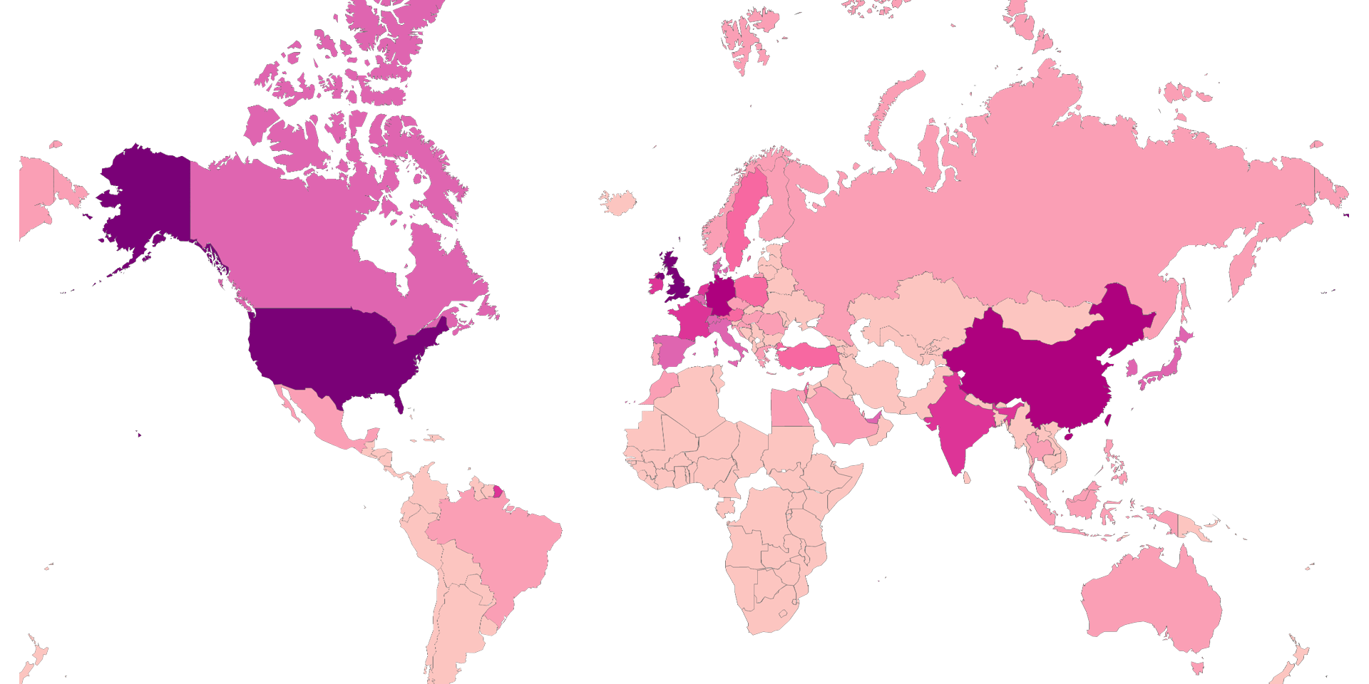 International Services Trade Key Indicators Interactive Maps