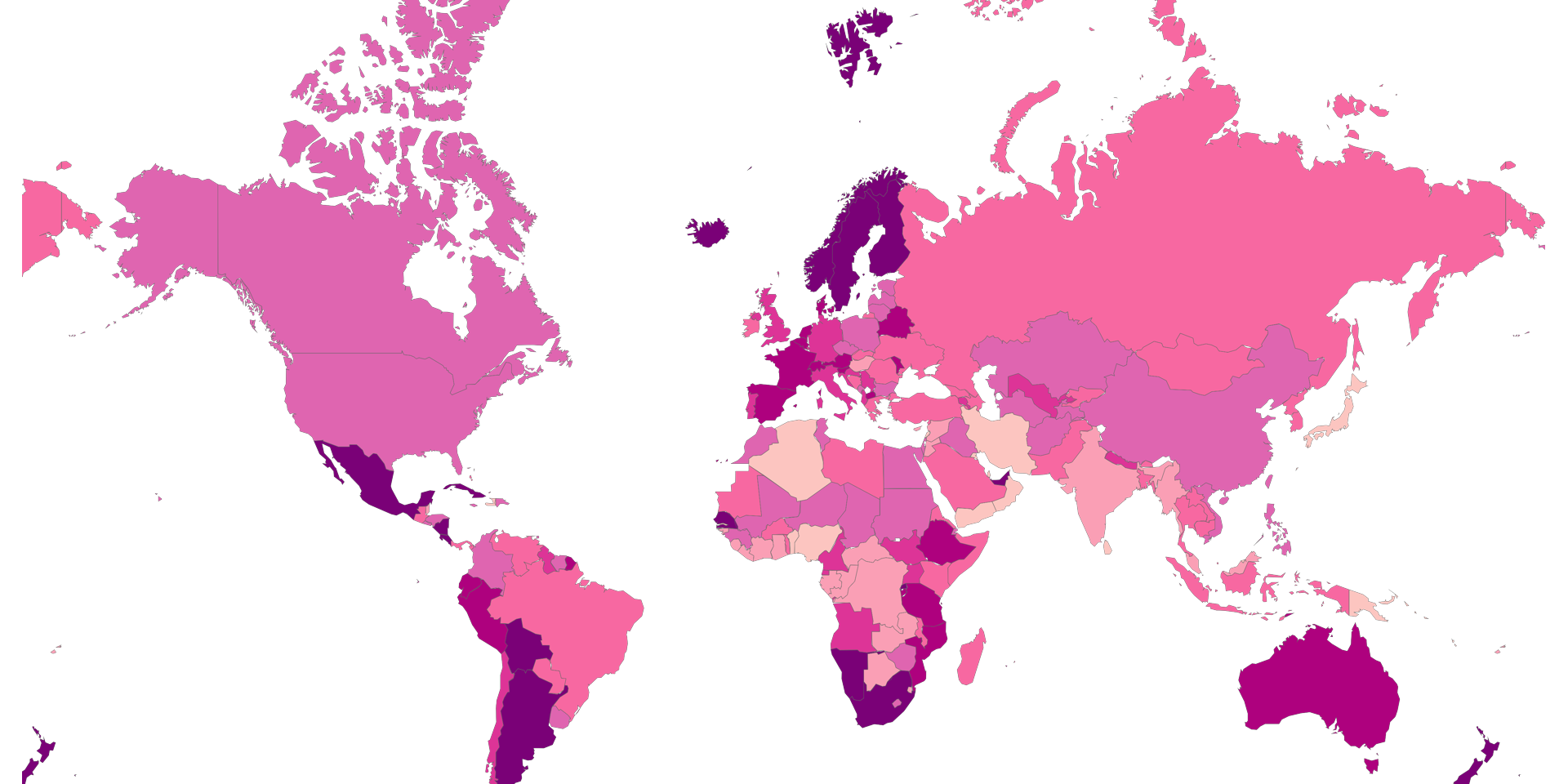 Share of seats held by women in national parliaments (SDG 5.5.1 ...